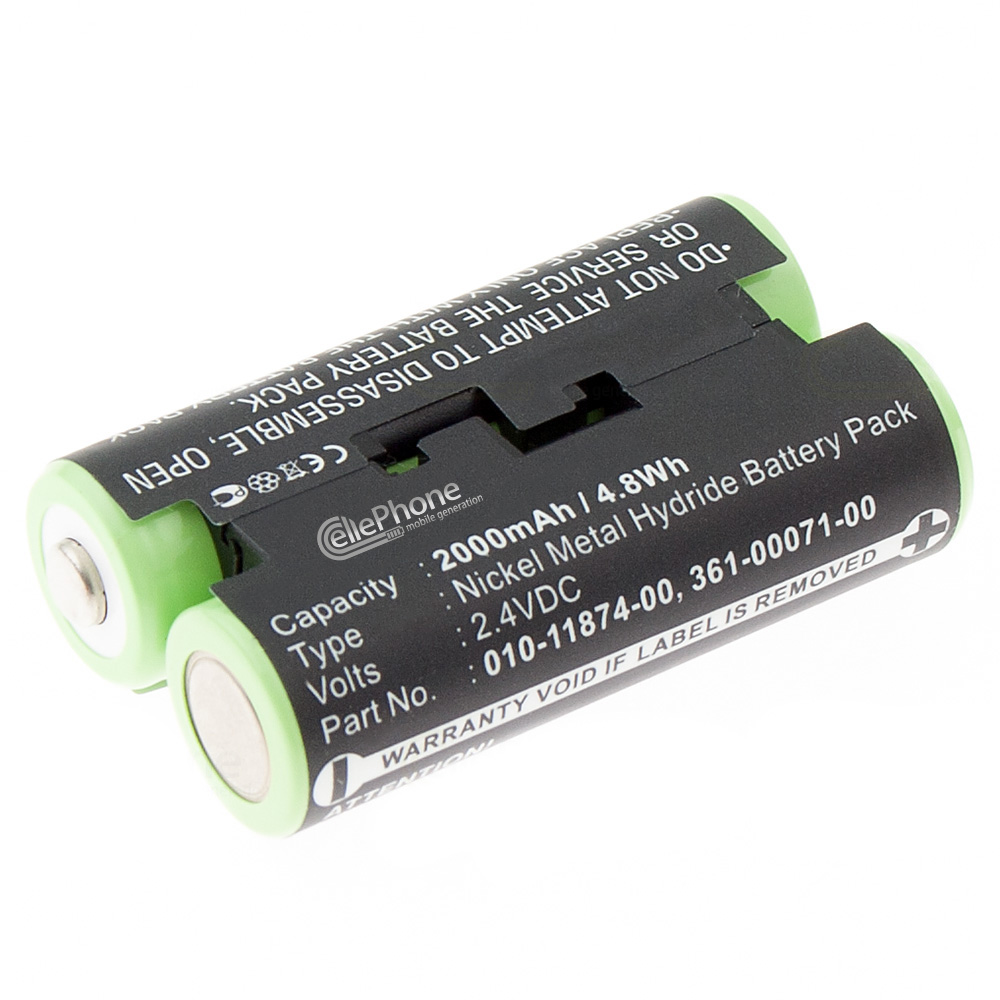 [4895] Batería Ni-MH para Garmin Astro 62 64 66 320 430 handheld - Oregon 600 600t 650 650t 700 750 (reemplazado 010-11874-00) - 2000mAh / 2,4V