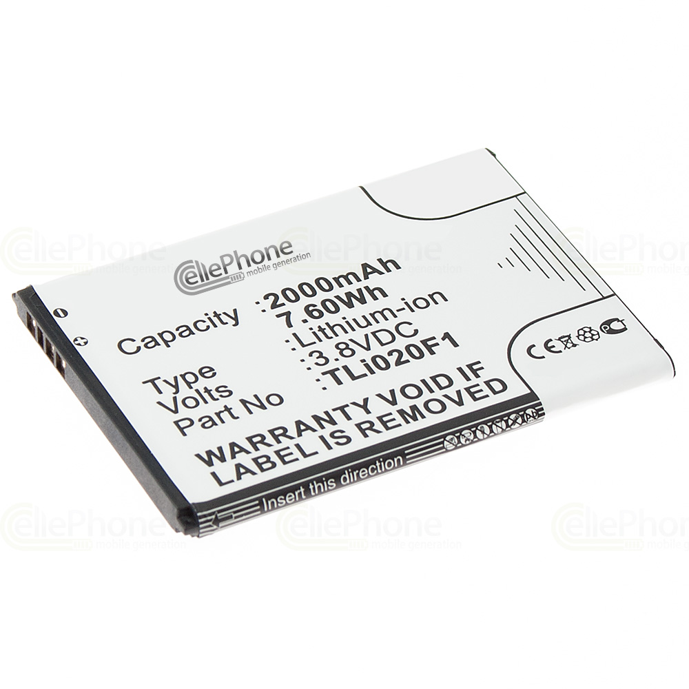 [4902] batteria Li-Ion per Alcatel One Touch Pop C7 (sostituisce TLi020G1)