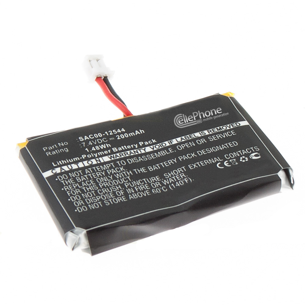 Battery Li-Polymer for SportDog SD-1225 SD-1825 SD-2525 SD-2525 Trainer Receiver (replaced SAC00-12544)