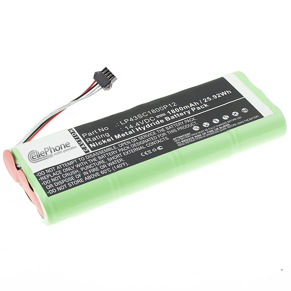 [4911] Batterie Ni-MH pour Ecovacs Deebot D523 D540 D550 D560 D570 D580 (remplace LP43SC1800P12)