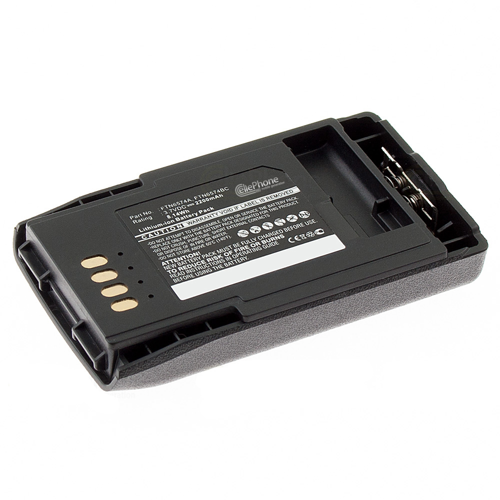 [4927] Battery Li-Ion for Motorola CEP400 MTP800 MTP850 PTX850 MTP830S MTP850S (replaced FTN6574) - 2200mAh