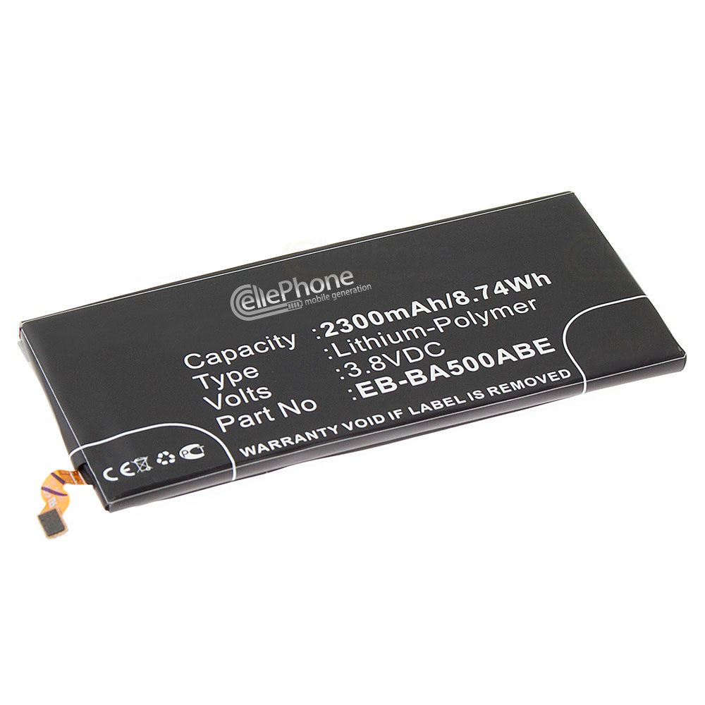 Accu Li-Polymer voor Samsung Galaxy A5 (SM-A500) (vervangt EB-BA500ABE)
