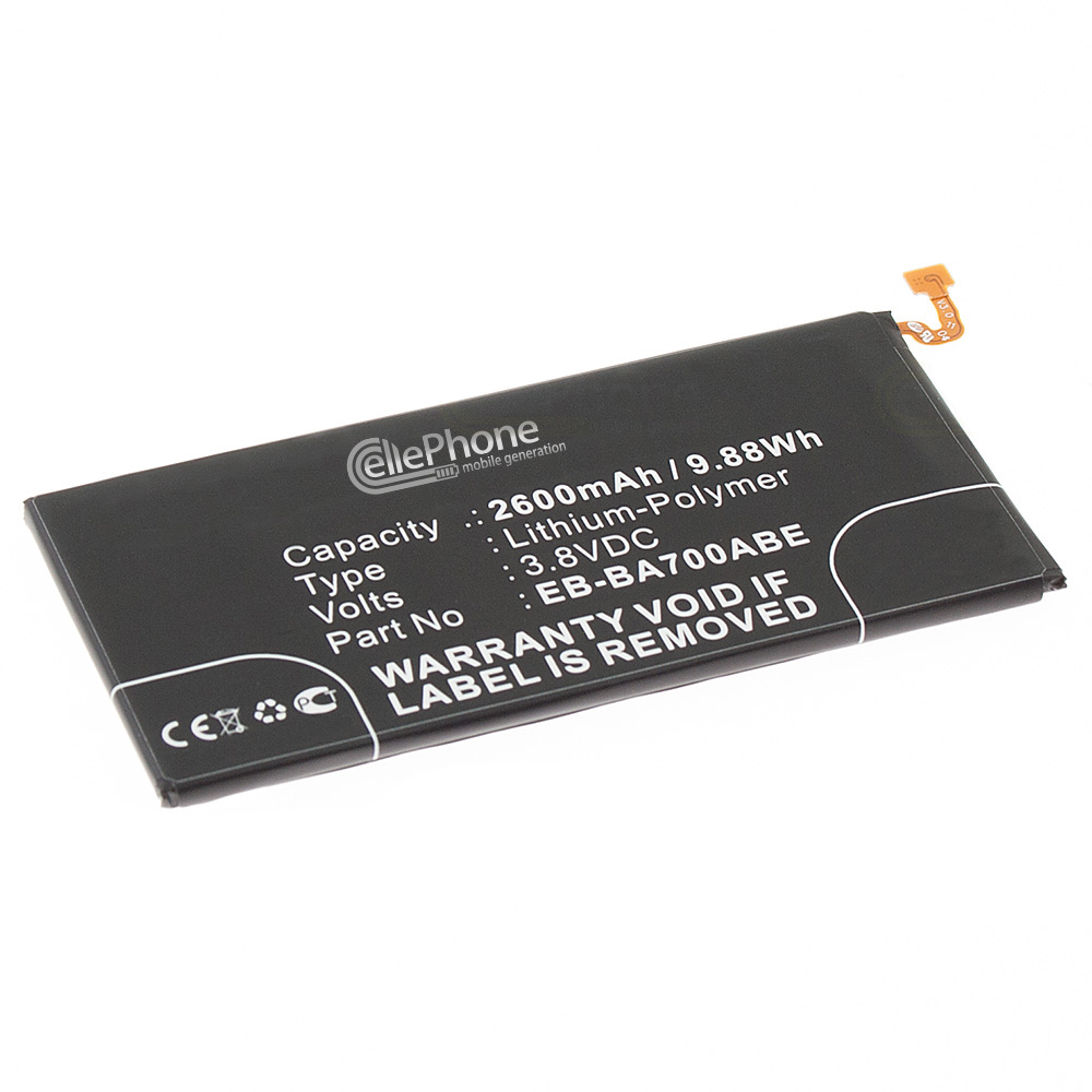 [4942] Accu Li-Polymer voor Samsung Galaxy A7 (SM-A700) (vervangt EB-BA700ABE)