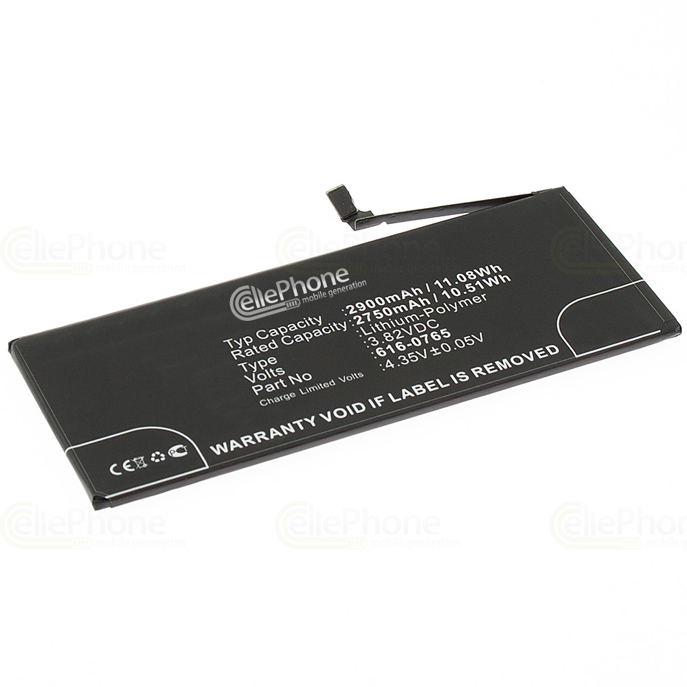 Accu Li-Polymer voor Apple iPhone 6 Plus (vervangt 616-0765)