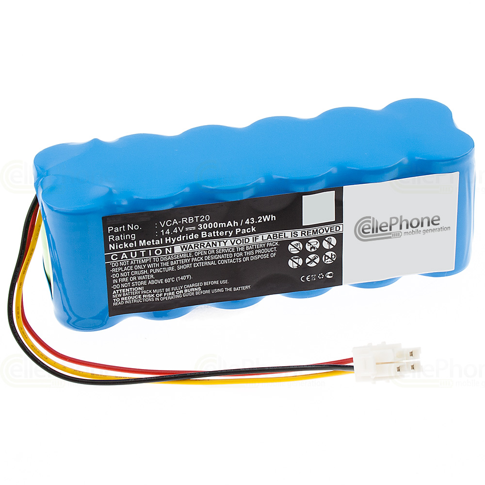Batterie Ni-MH pour Samsung Navibot Airfresh SR8F30 SR8990 SR8841 (remplace VCA-RBT20) - 3000 mAh