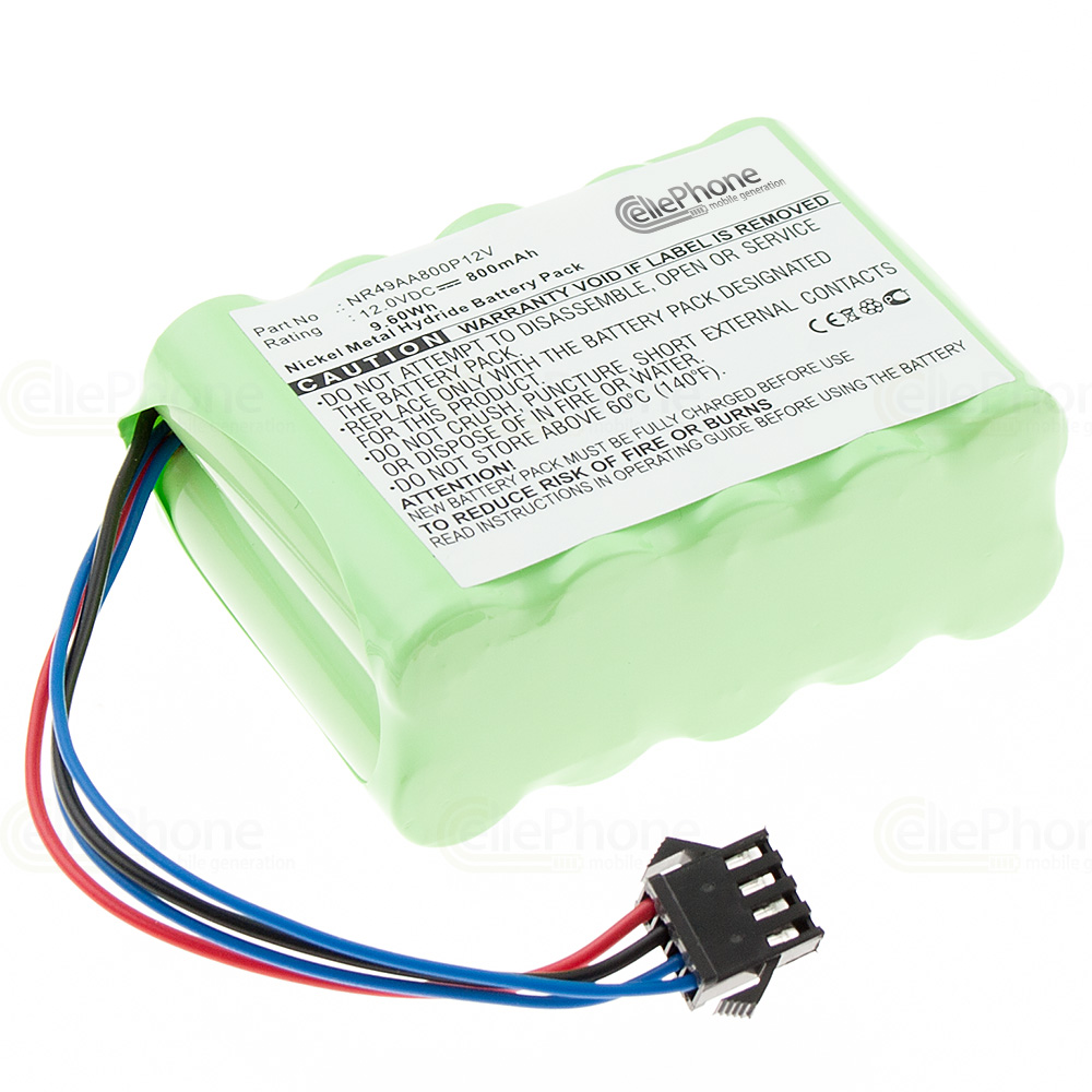 [4986] Batería Ni-MH para Ecovacs Deebot CEN30 / CR100 / CR110 / CR112 / TCR03A (reemplazado NR49AA800P12V)