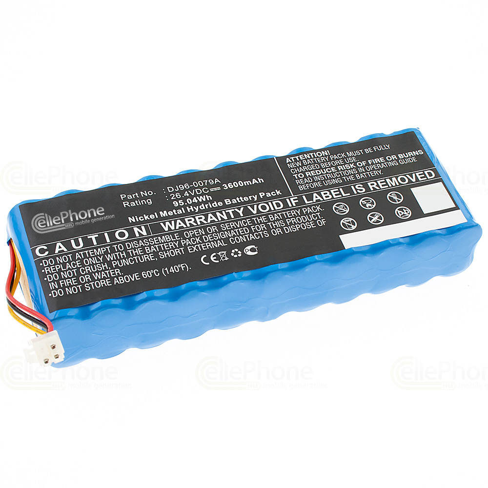 [4997] Batería Ni-MH para Samsung Navibot VC-RS60 / VC-RS60H / VC-RS62 (reemplazado DJ96-0079A) - 3600 mAh