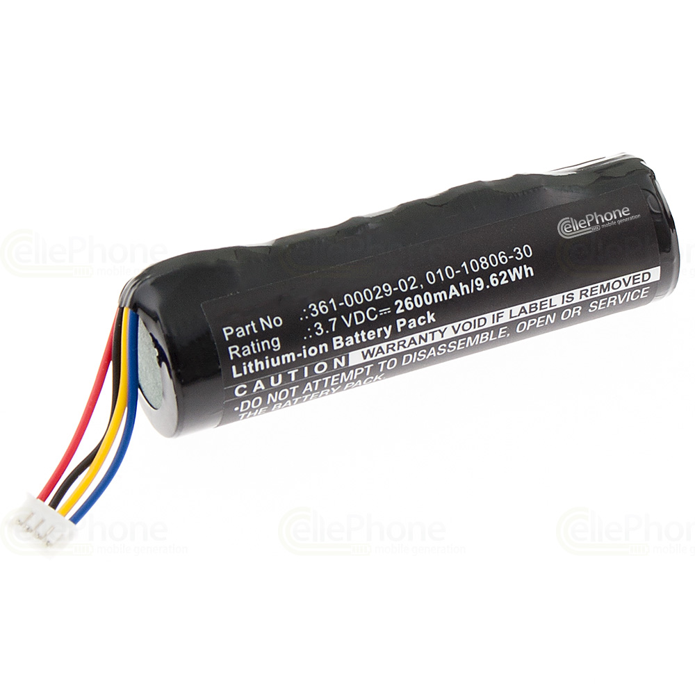batteria Li-Ion per Garmin Alpha 100 / DC50 Dog Tracking Collar (sostituisce 010-10806-30) - 2600mAh