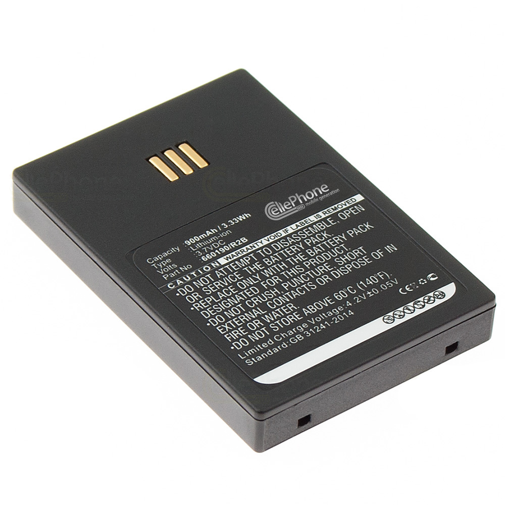 [5041] Akku Li-Ion für Ascom i62 Messenger / D62 (ersetzt 660190/R2B)