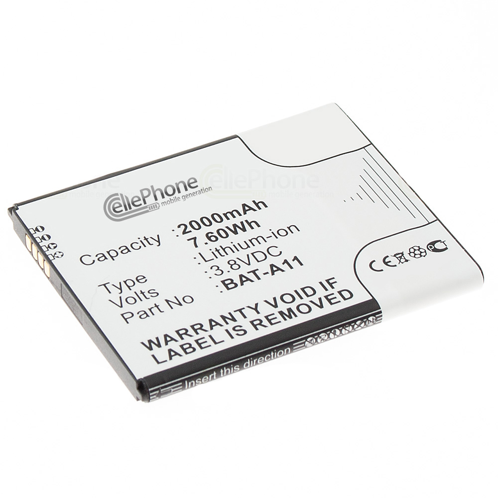 Accu Li-Ion voor Acer Liquid Z410 (vervangt BAT-A11)