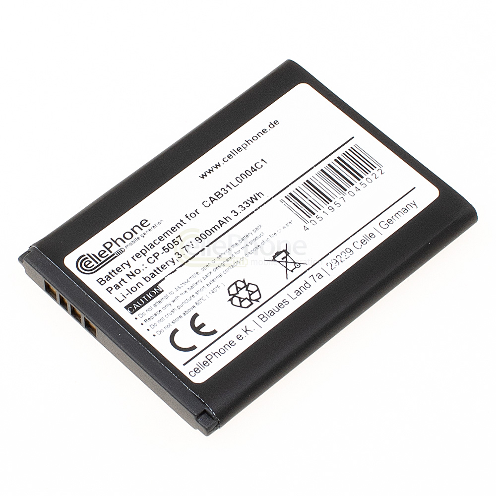 Batería Li-Ion para Alcatel One Touch 2000 - OT-155 OT-282 OT-890 OT-3041 (reemplazado CAB31L0004C1)