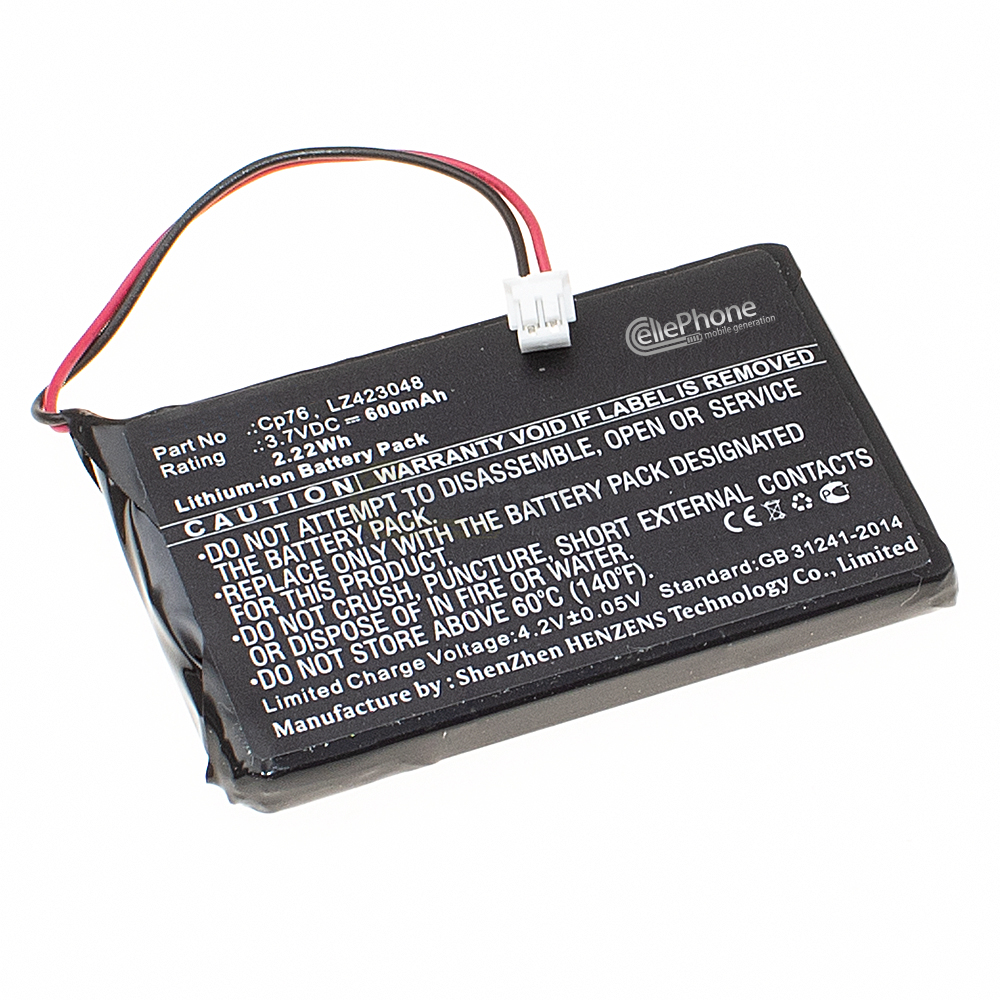 [5073] Batterie Li-Ion pour BT Verve 500 - Grundig Calios 1 1A H1 (remplace RP423048)