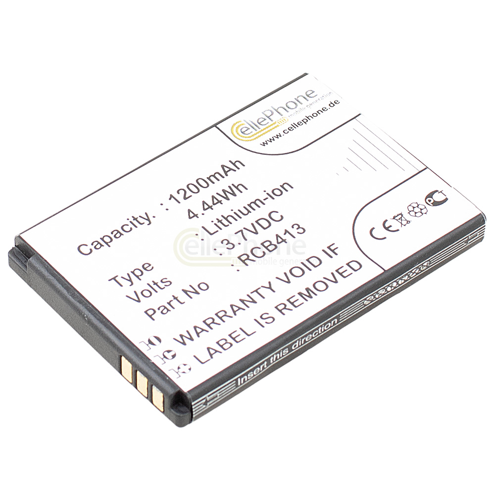 Akku Li-Ion für Doro Primo 406 413 414 (ersetzt RCB413 / RCB01P01)