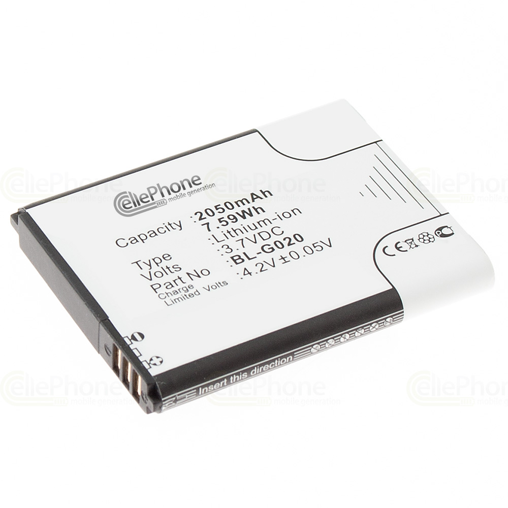 [5107] Batterie Li-Ion pour Gionee A326 A809 GN787 V100 (remplace BL-G020)