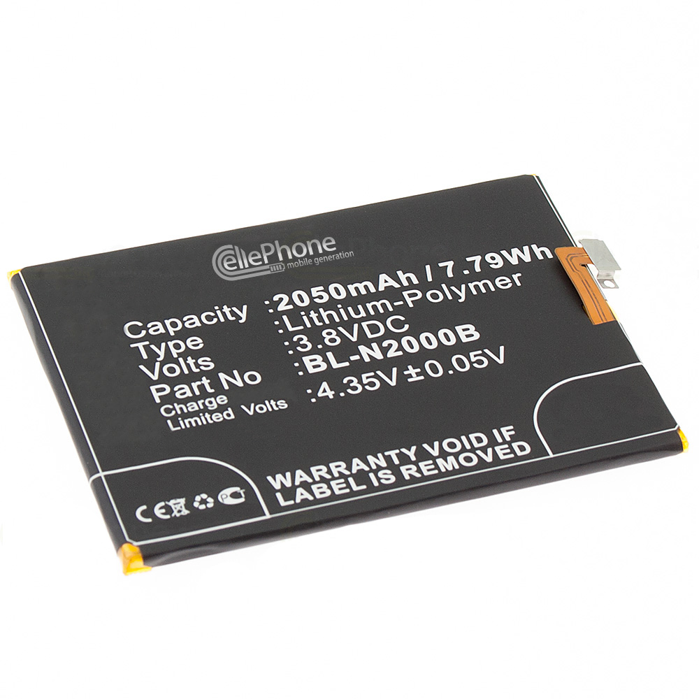 [5116] batteria Li-Polymer per Gionee ELife S5.1 (sostituisce BL-N2000B)