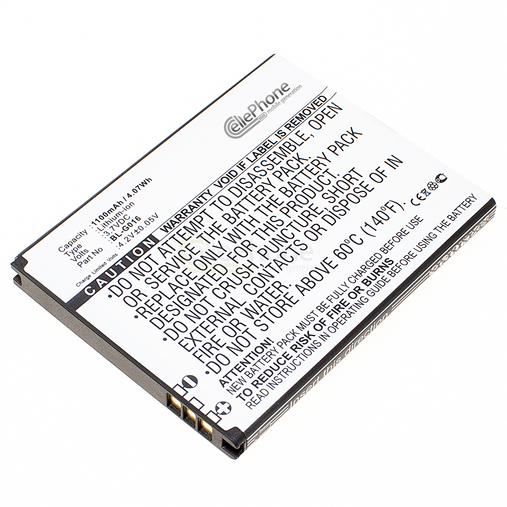 [5126] Batterie Li-Ion pour Gionee GN600 GN868 GN868H (remplace BL-G016)