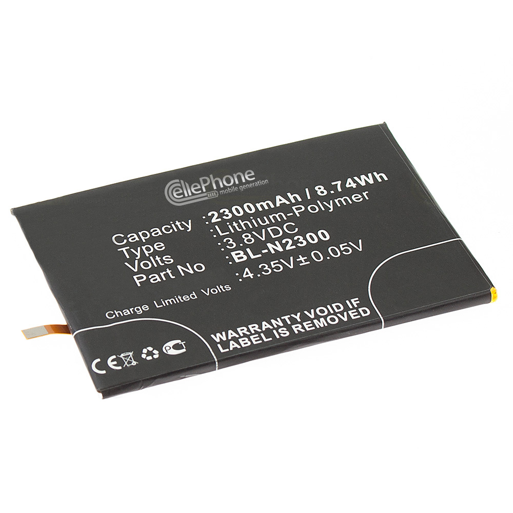 Accu Li-Polymer voor Gionee S5.5 GN9000 (vervangt BL-N2300)