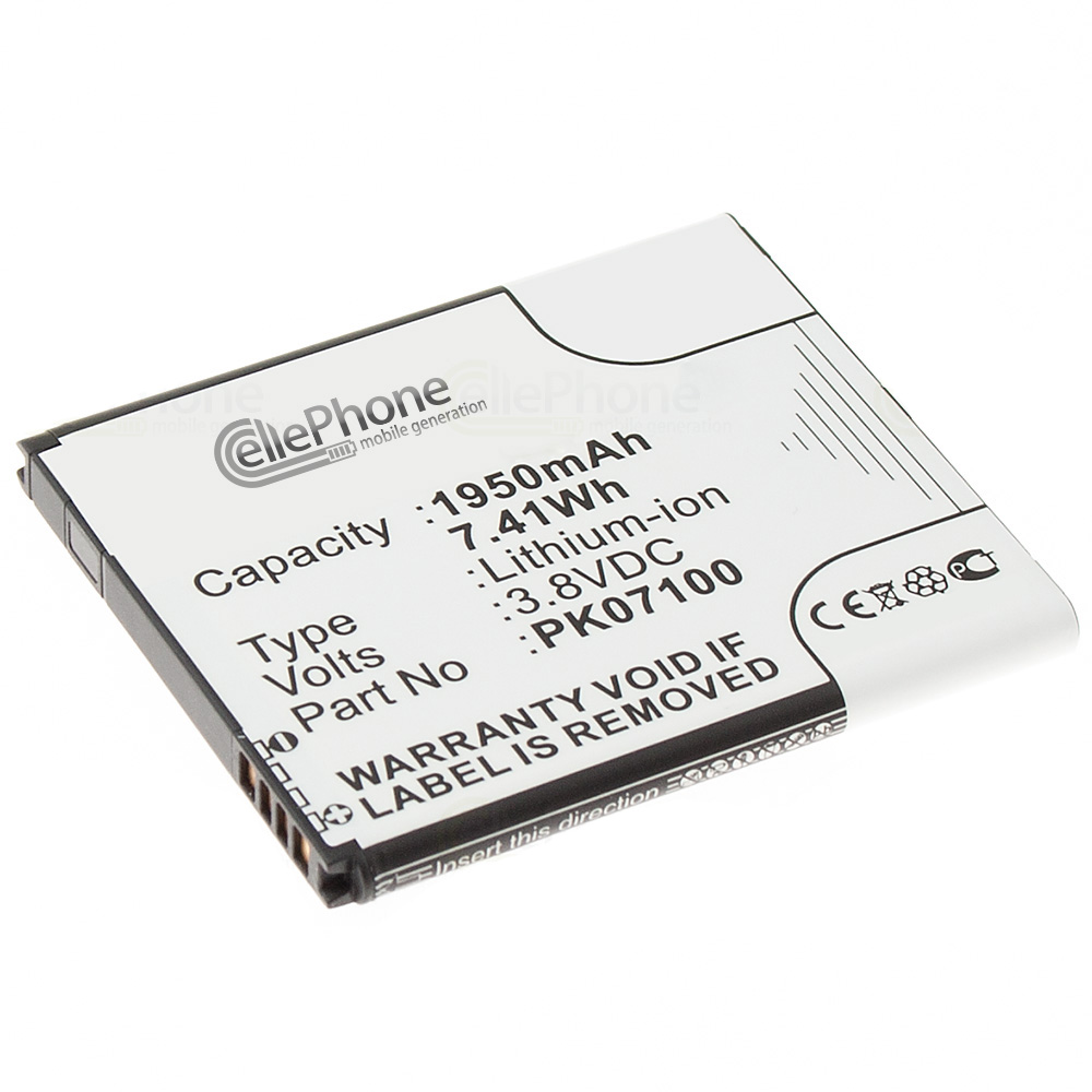 [5155] Batería Li-Ion para HTC HTI13 / ISW13HT (reemplazado PK07100)