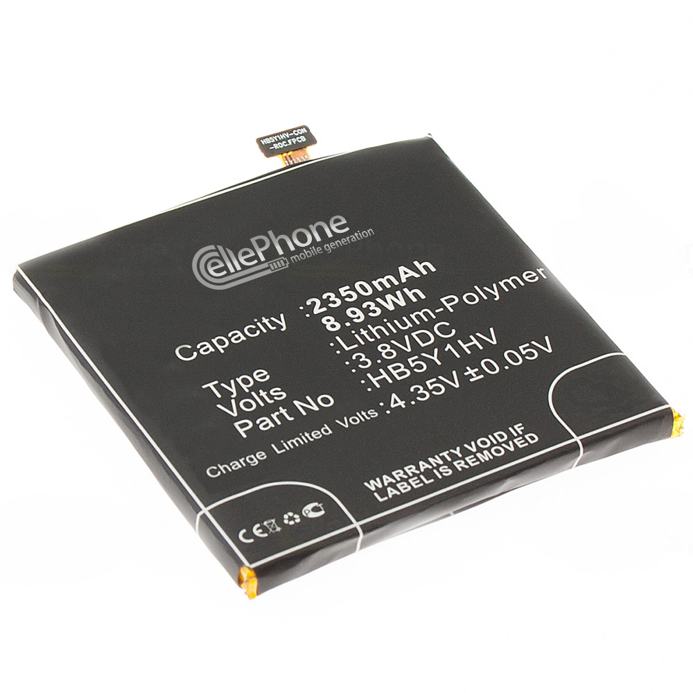 [5173] Batería Li-Polymer para Huawei Ascend P2 (reemplazado HB5Y1HV)