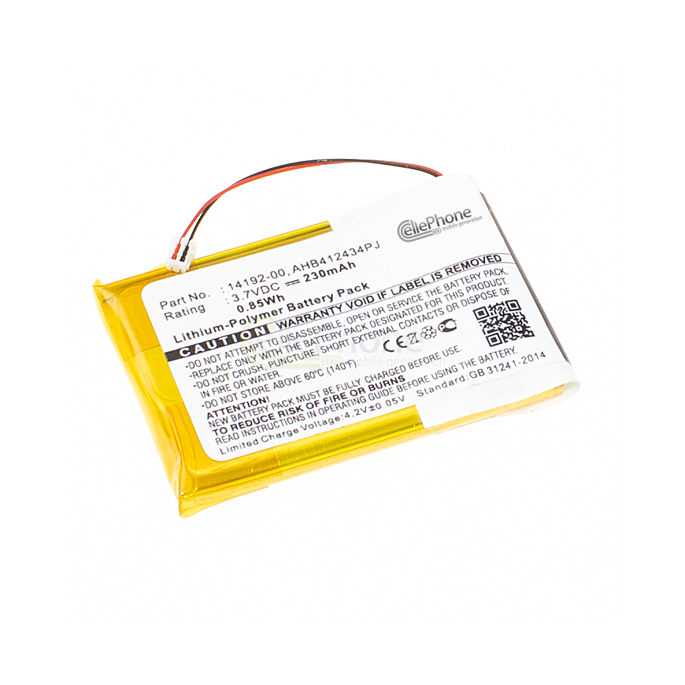 [5178] Akku Li-Polymer für Jabra Pro 9400 9400SH 9450 9460 9465 9470 (ersetzt AHB412434PJ)