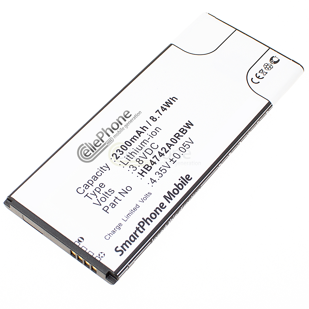 [5179] Batterie Li-Ion pour Huawei Ascend G740 (remplace HB4742A0RBW)