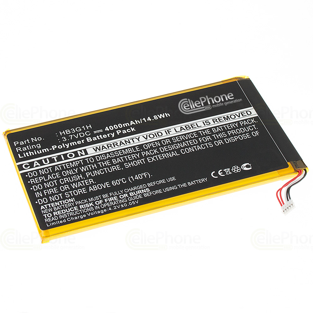 [5181] batteria Li-Polymer per Huawei MediaPad 7 Lite (sostituisce HB3G1H)