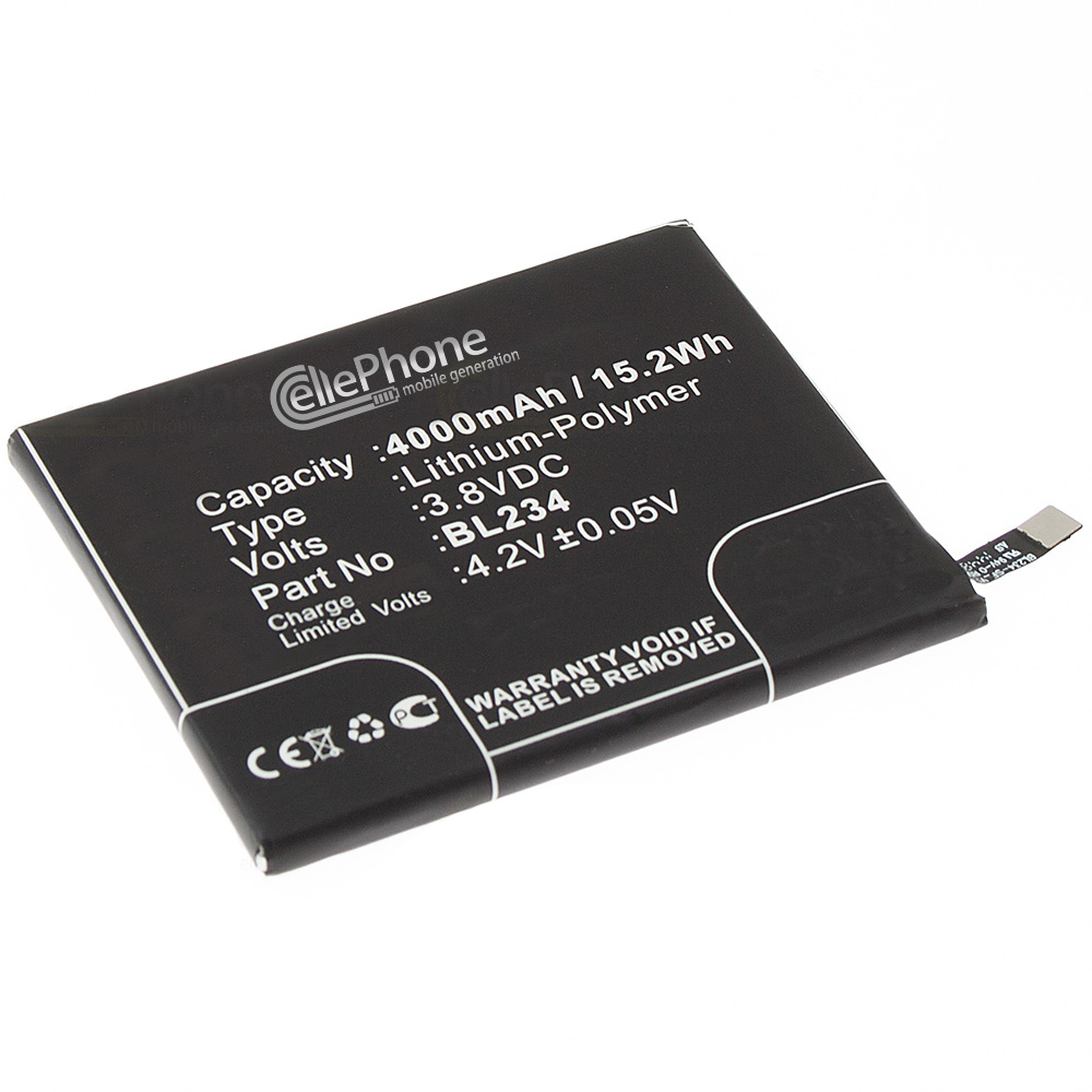[5200] batteria Li-Polymer per Lenovo P70t (sostituisce BL234)