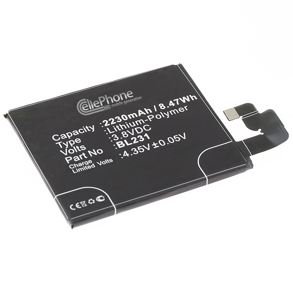 Batterie Li-Polymer pour Lenovo Vibe X2 (remplace BL231)