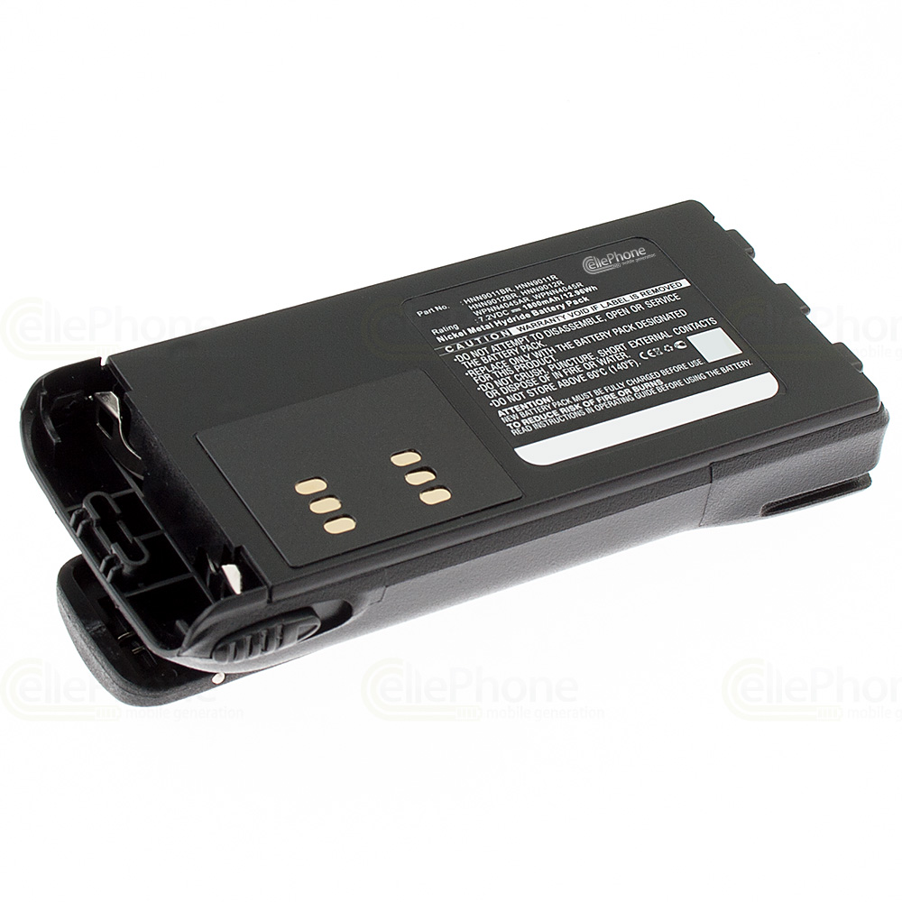 [5219] Akku Ni-MH für Motorola GP140 GP320 GP328 GP329 GP338 GP339 GP340 GP360 (ersetzt HNN9008A) - 1800mAh / 7,2V
