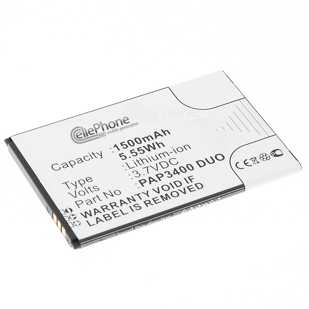 [5256] Batería Li-Ion para Prestigio MultiPhone 3400 Duo (reemplazado PAP3400 DUO)
