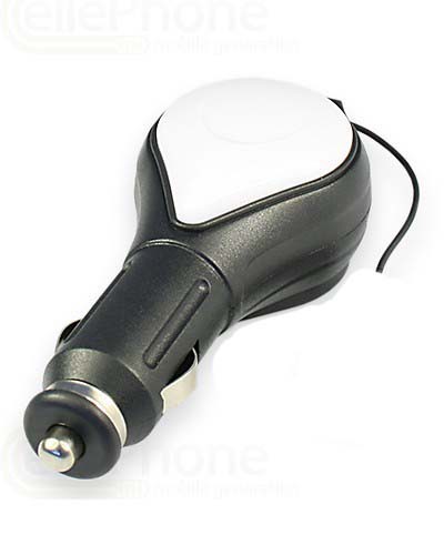 [886] cavo di ricarica per auto (avvolgicavo) per Samsung SGH-Z105 Z107