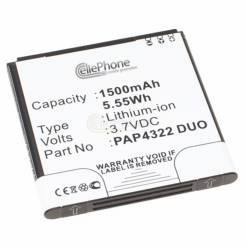 [5259] Batterie Li-Ion pour Prestigio Multiphone 4322 Duo (remplace PAP4322 DUO)