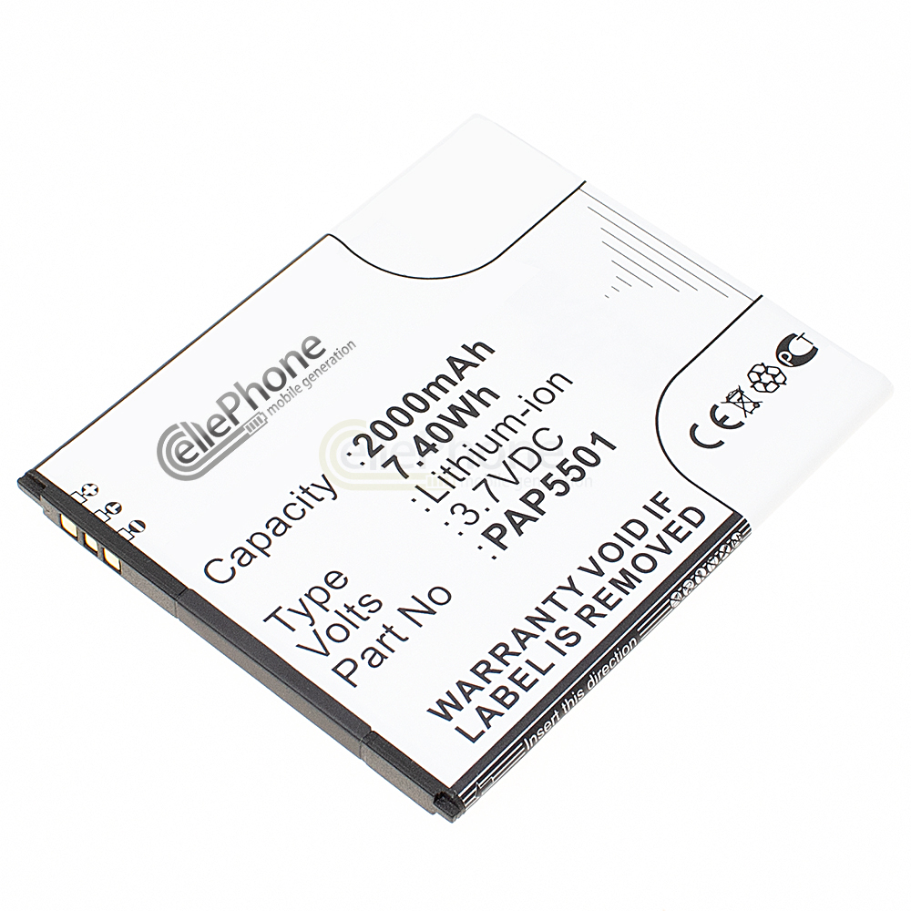 [5261] batteria Li-Ion per Prestigio Multiphone 5501 Duo (sostituisce PAP5501)