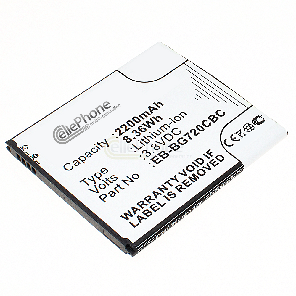 [5272] Accu Li-Ion voor Samsung Galaxy Grand 3 (SM-G7200) (vervangt EB-BG720CBC)