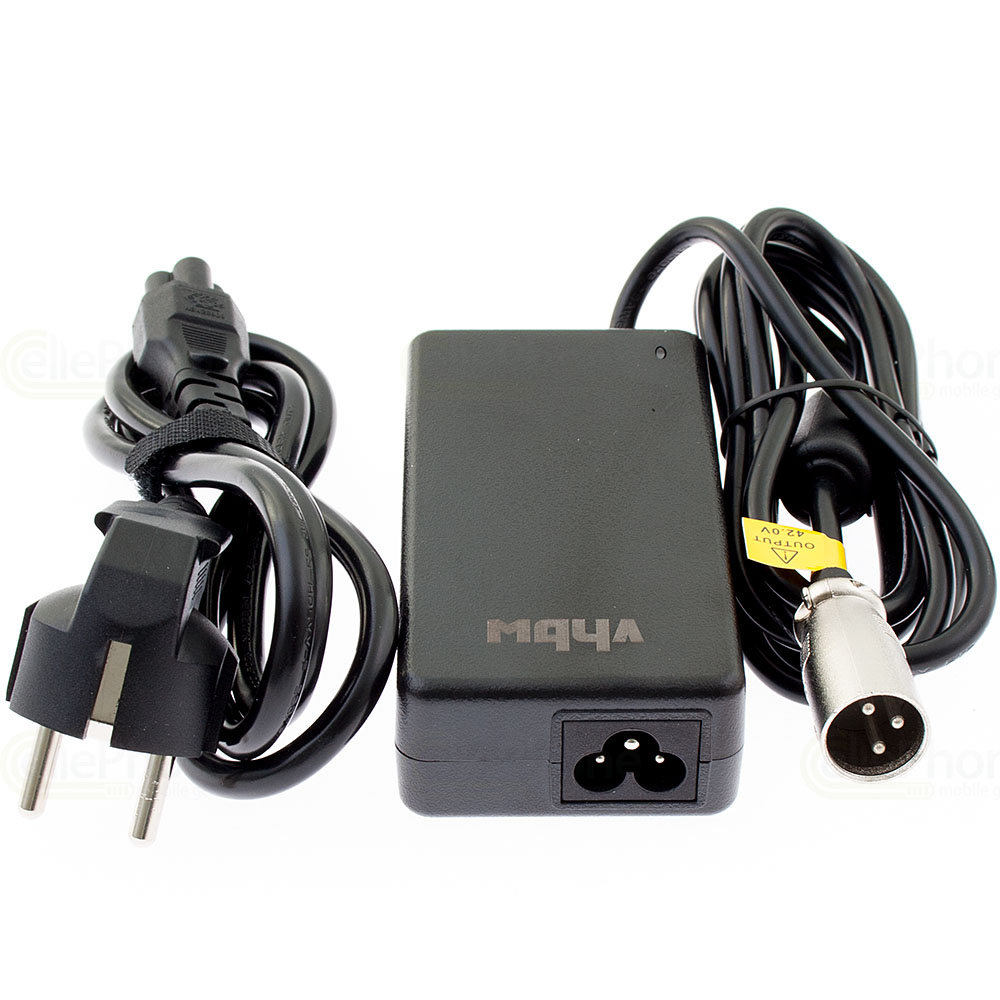 [5281] Charger for various E-Bike / Pedelec / e-bike battery - with 3-pin XLR connector - 1,35A (36V)