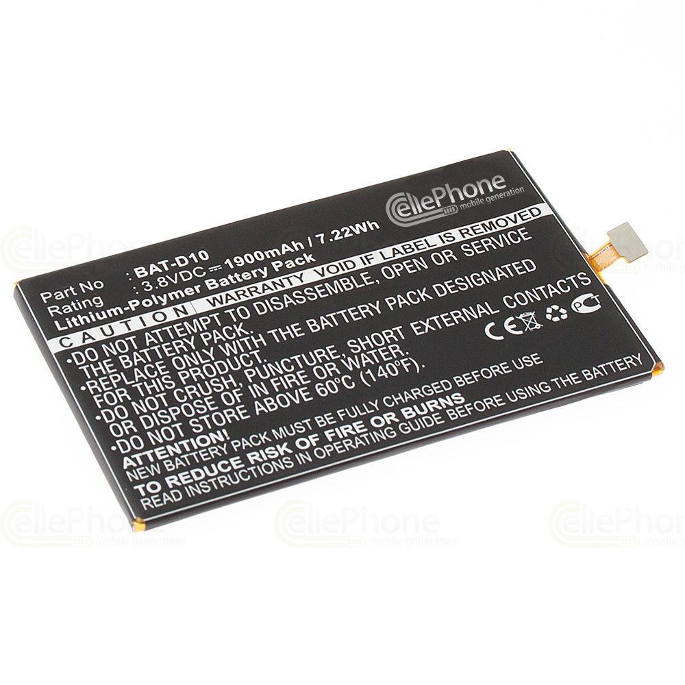 [5330] Batterie Li-Polymer pour Acer Liquid Jade S / Jade Z (remplace BAT-D10)