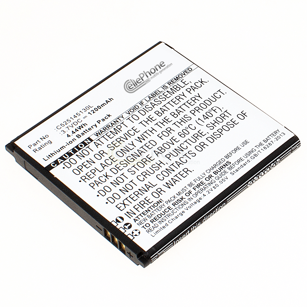 [5338] Batería Li-Ion para Blu D350 D370 / Dash 4.0 CE / Neo 3.5 / S310 S310L S310U S370 (reemplazado C525145130L)