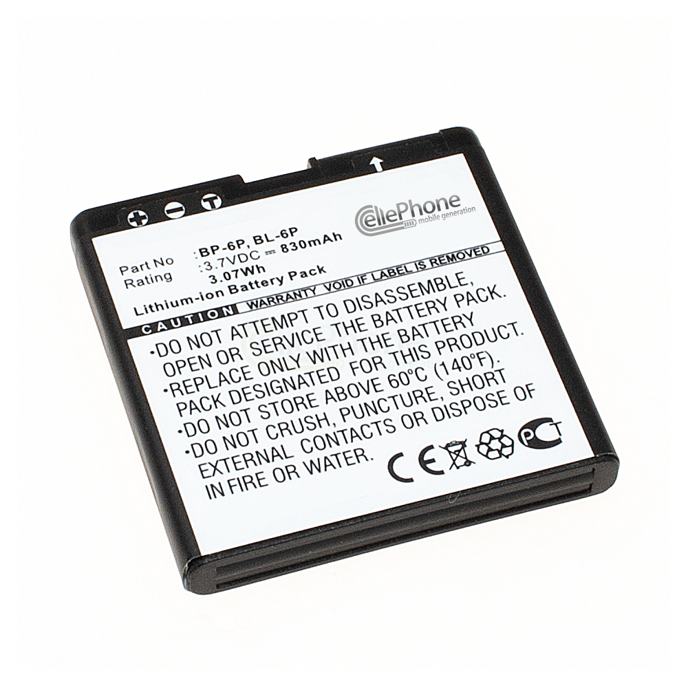 batteria Li-Ion per Nokia 6500 classic - 7900 Crystal Prism (sostituisce BL-6P)