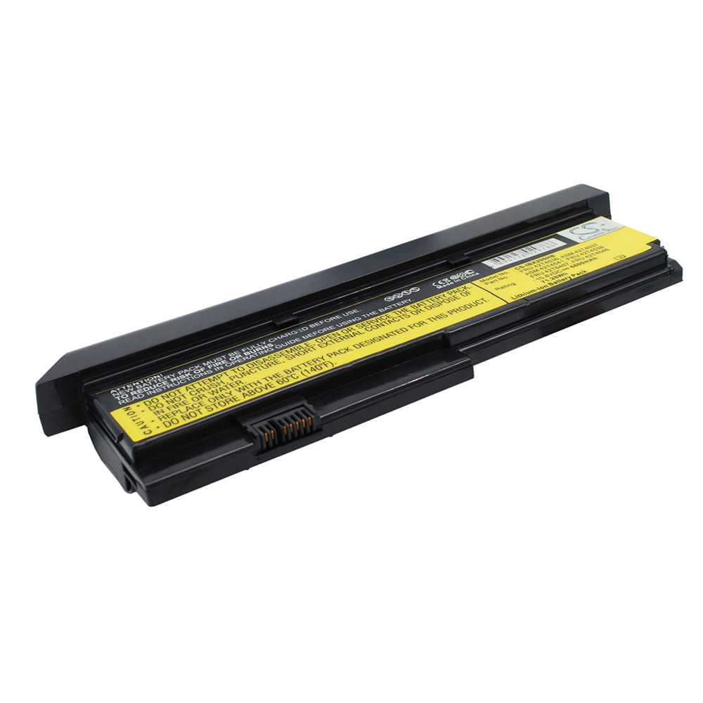 [5362] Battery Li-Ion compatible with Lenovo ThinkPad X200 X201 - 6600 mAh