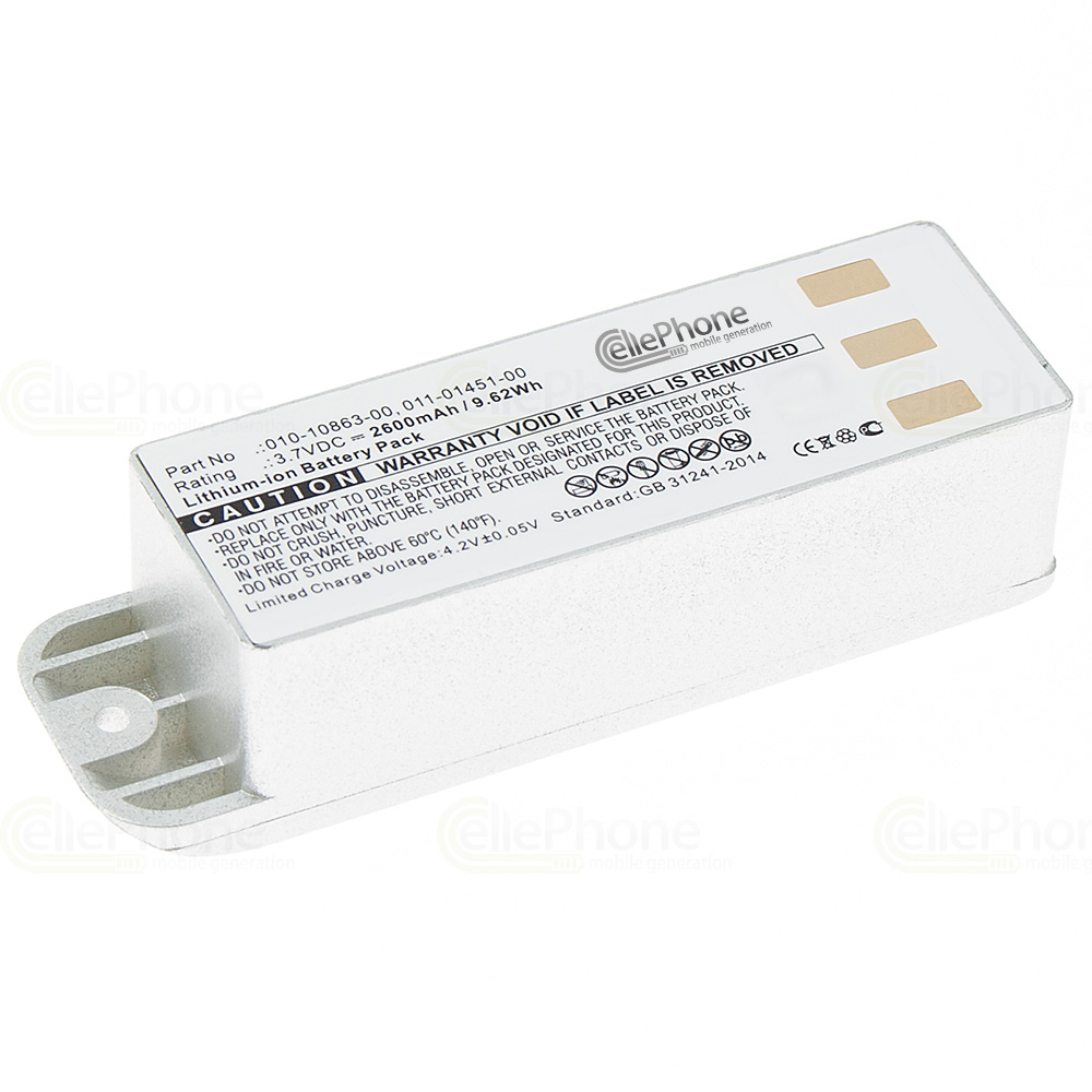[5417] Akku Li-Ion für Garmin Zumo 400 450 500 550 (ersetzt 010-10863-00) - 2600mAh