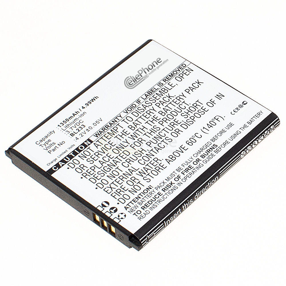 [5428] Akku Li-Ion für Lenovo A1000-A A2800-D A3600-D A3800-D (ersetzt BL233)