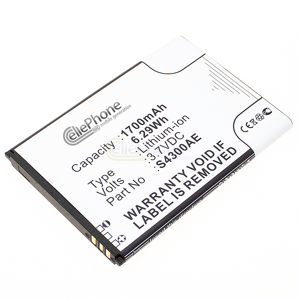 [5435] batteria Li-Ion per Wiko Jimmy (sostituisce S4300AE)