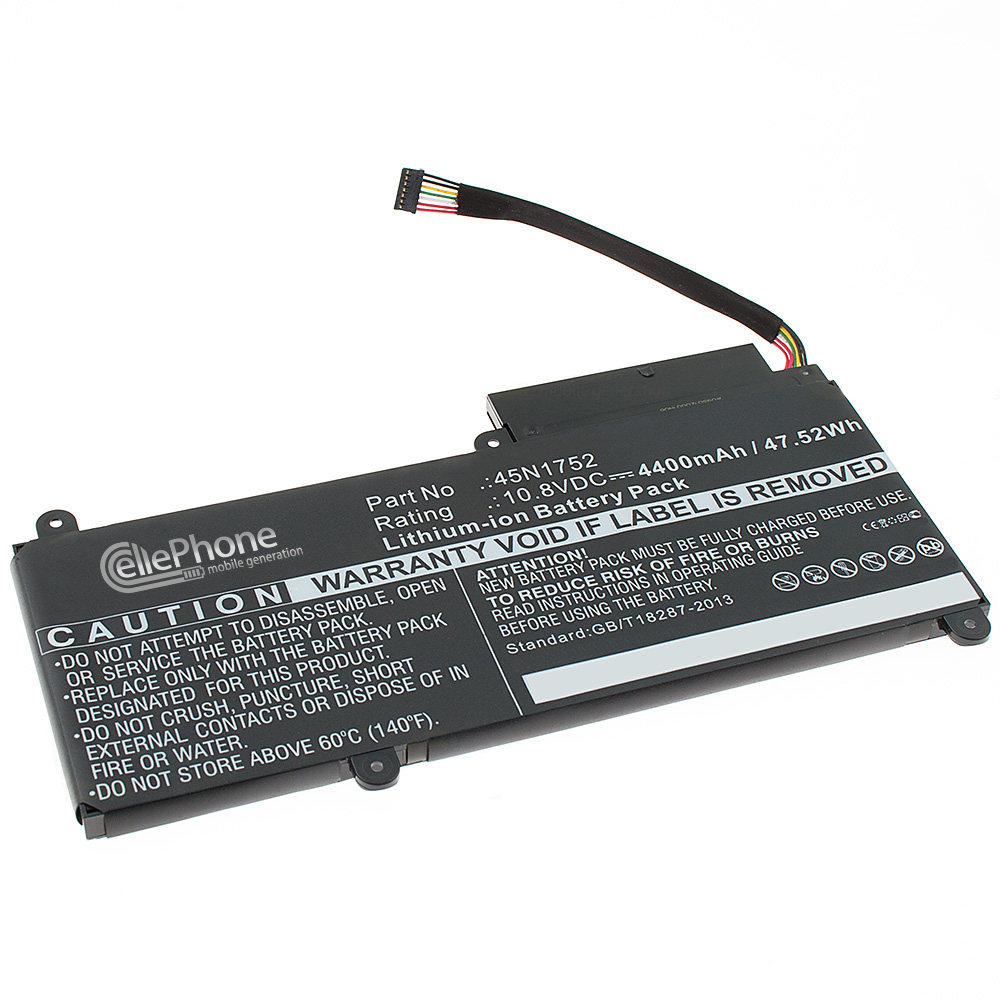 [5441] Batería Li-Ion compatible with Lenovo ThinkPad E450 E455 E460 - 4400mAh / 10,8V