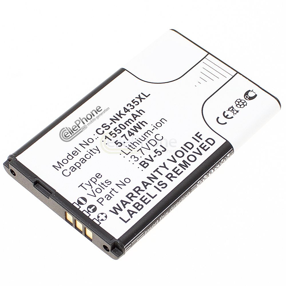 Batería Li-Ion para Nokia Lumia 435 532 (reemplazado BV-5J)