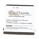 Accu Li-Ion voor Doro PhoneEasy 520 606 607 608 609 611 612 613 621 622 623 624 625 626 631 632 632s (vervangt DBF-800A)