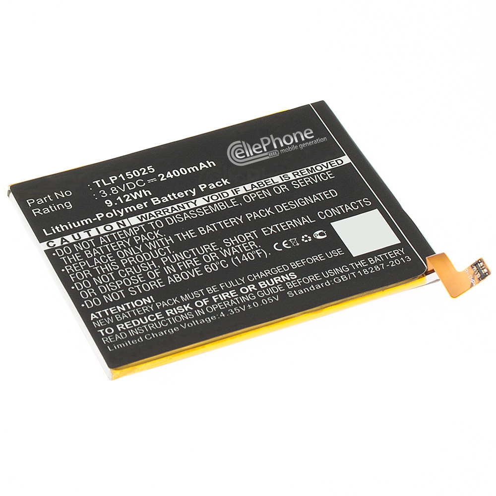 batteria Li-Polymer per Blu Life One 2015 / X010Q (sostituisce TLP15025)