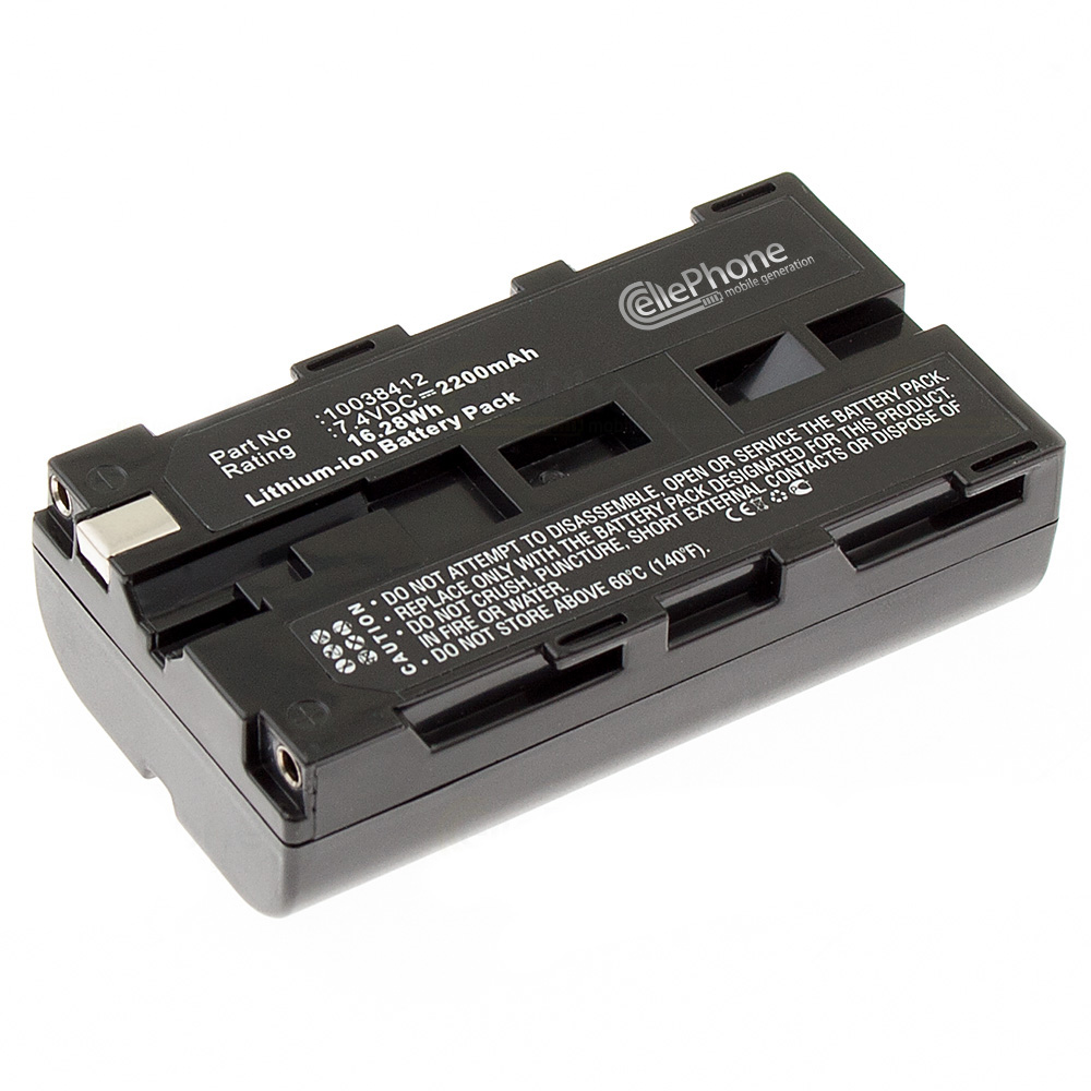 Batterie Li-Ion pour MSA Evolution 5000 5200 (remplace 10038412) - 2200mAh / 7,4V