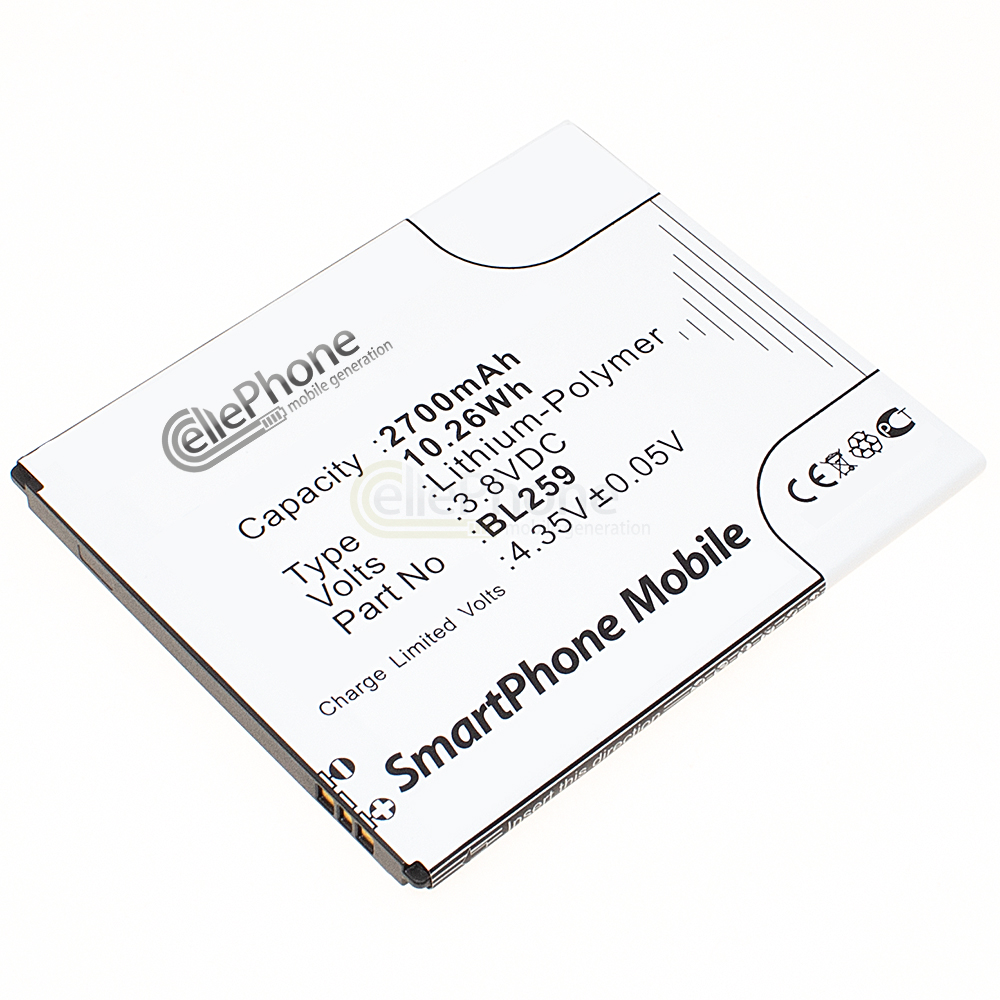 [5477] Batería Li-Polymer para Lenovo K32C36 / Lemon 3 (reemplazado BL259)