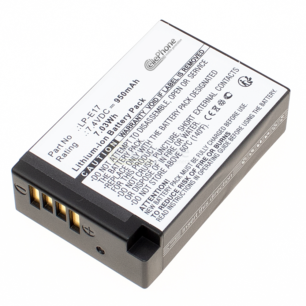 [5480] Batterie Li-Ion compatible avec Canon LP-E17