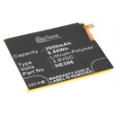 Accu Li-Polymer voor InFocus M535 / M680 (vervangt HE306)